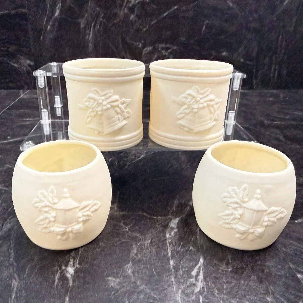 Christmas Votive Candle Holders (4) - Picture 2 of 16